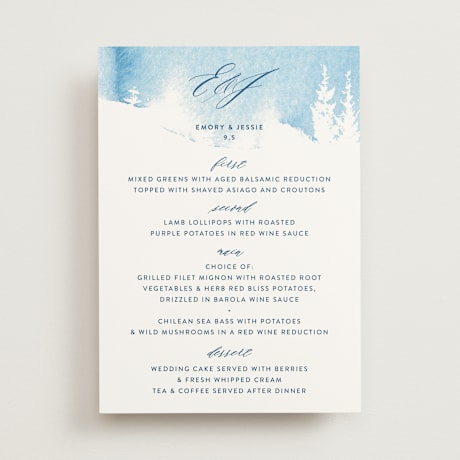 Menus