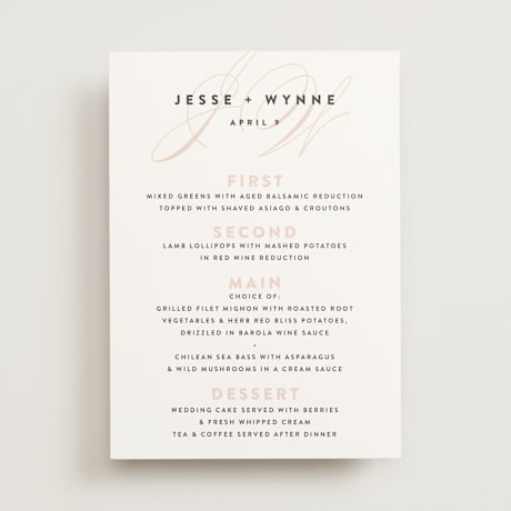 Menus