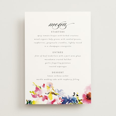 Menus