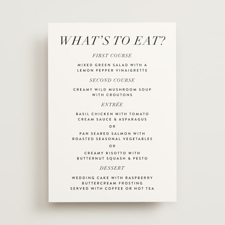 Menus