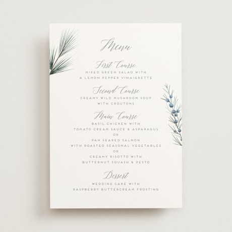 Menus