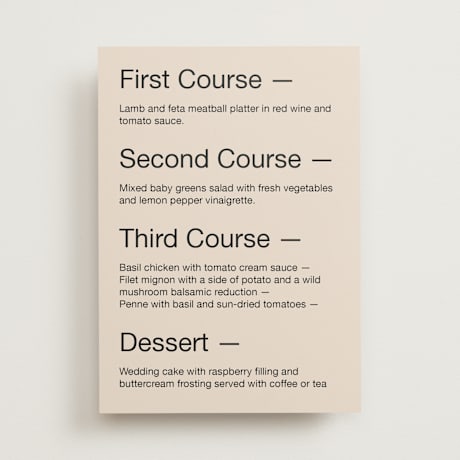 Menus