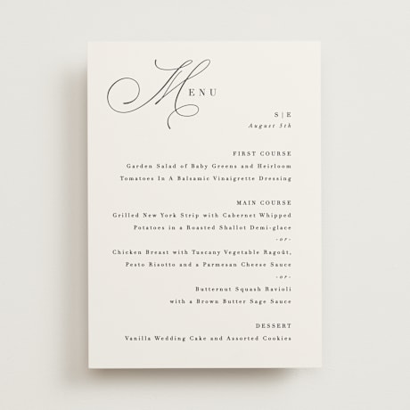 Menus