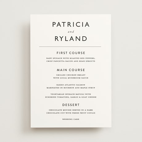 Menus