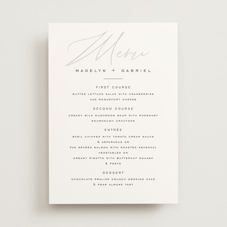 Menus