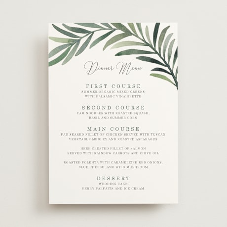 Menus