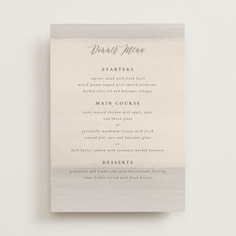 Menus