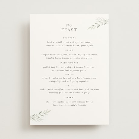 Menus