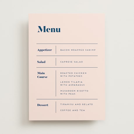 Menus