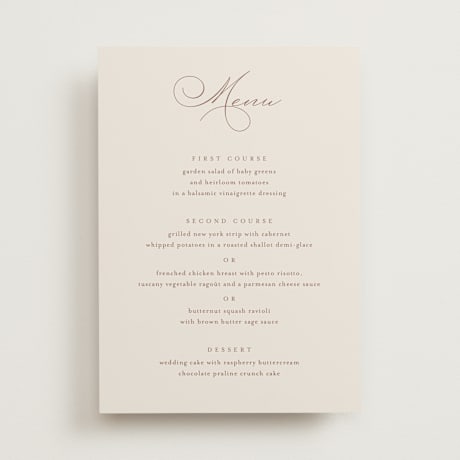 Menus