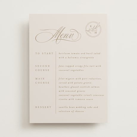 Menus