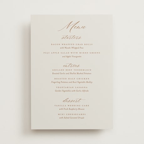 Menus