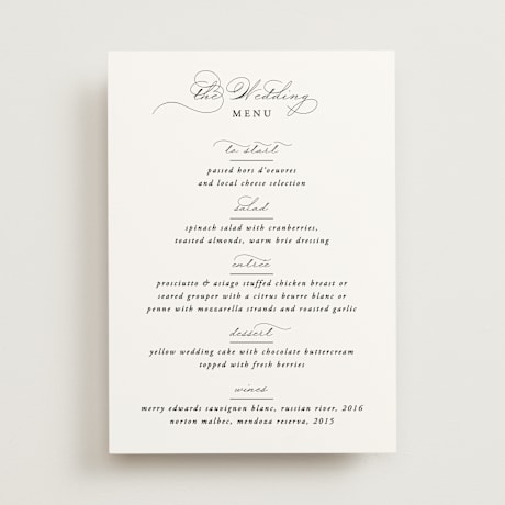 Menus