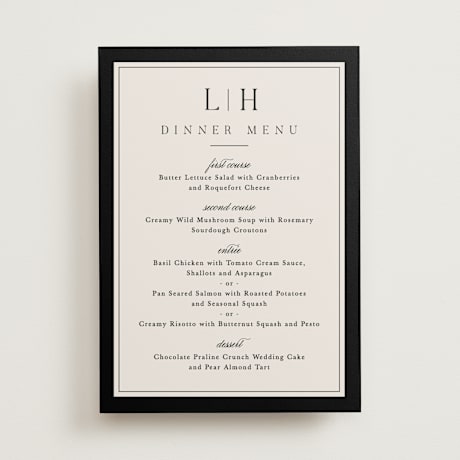 Menus