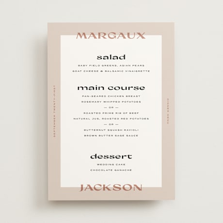 Menus