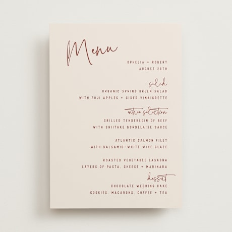 Menus