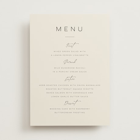 Menus