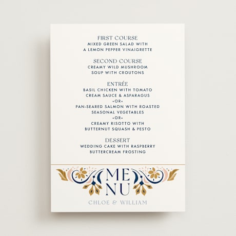 Menus