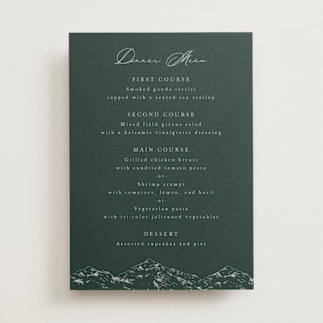 Menus