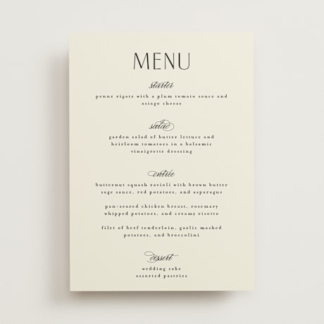 Menus