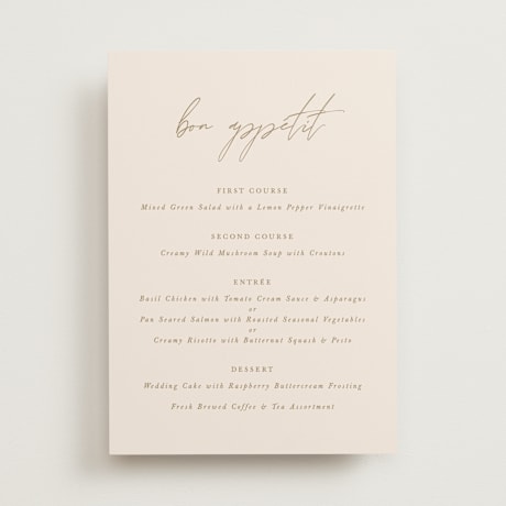 Menus