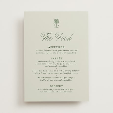 Menu Signs