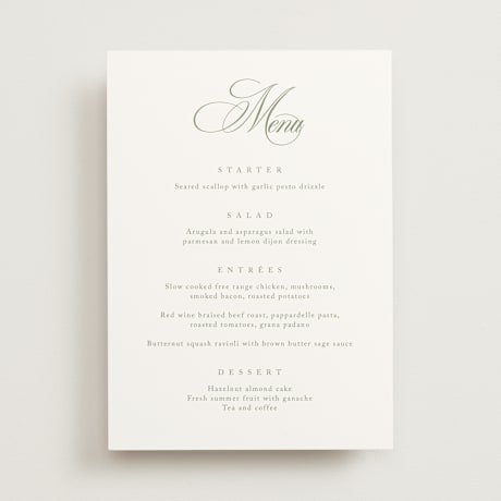 Menu Signs