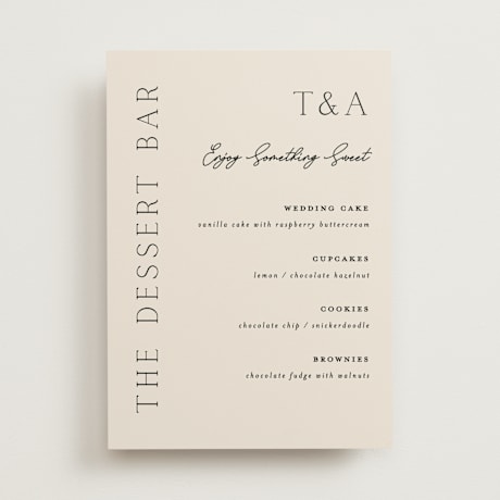 Menu Signs