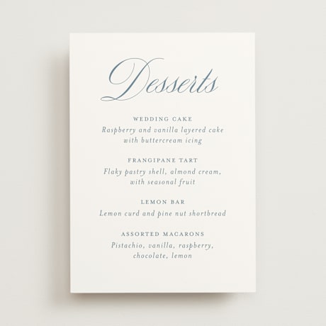 Menu Signs