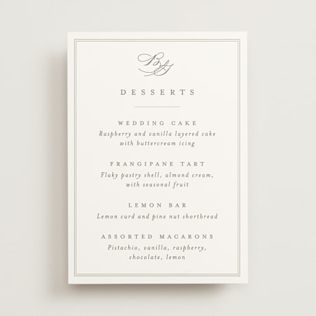 Menu Signs