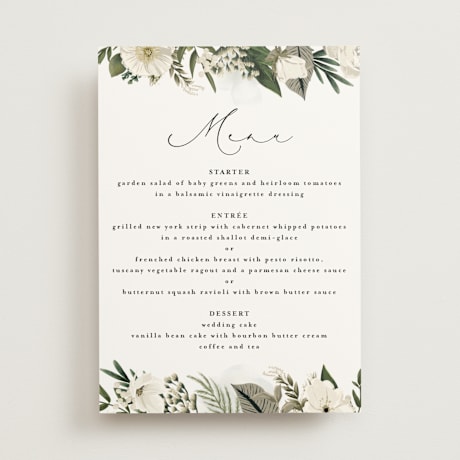 Menu Signs