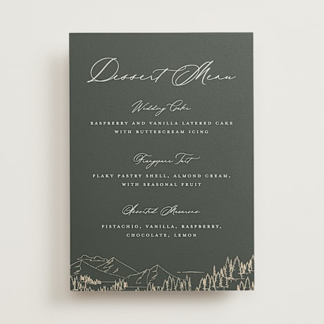 Menu Signs