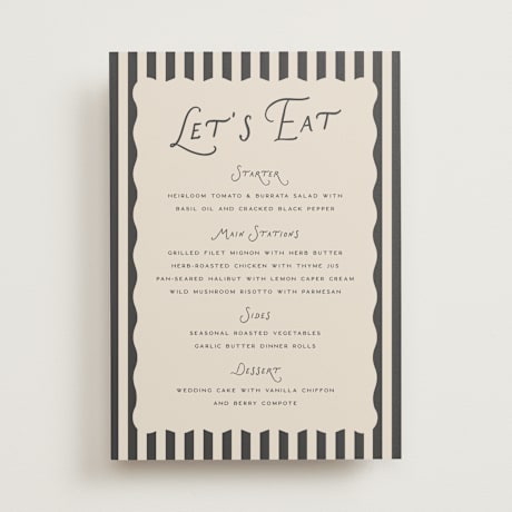 Menu Signs