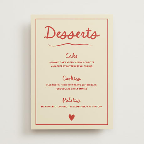 Menu Signs