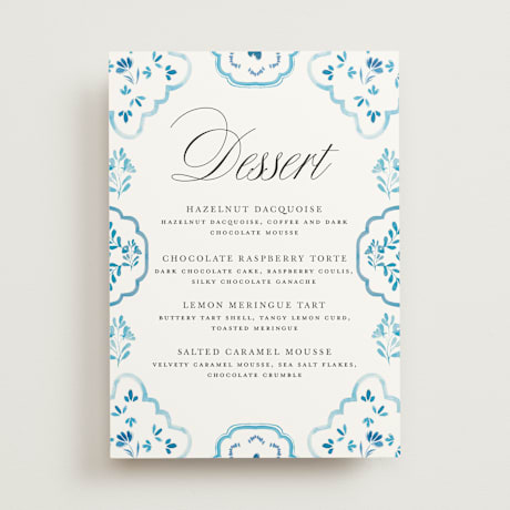 Menu Signs