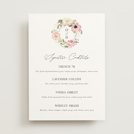 Menu Signs