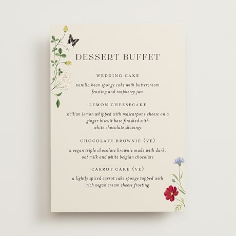 Menu Signs