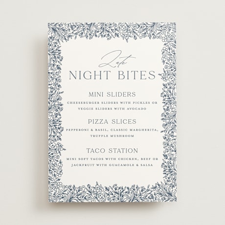 Menu Signs