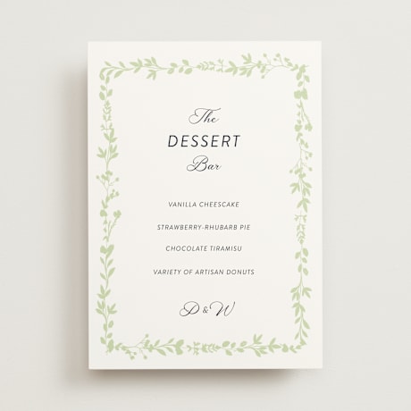 Menu Signs