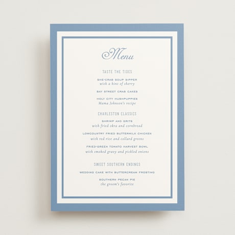 Menu Signs