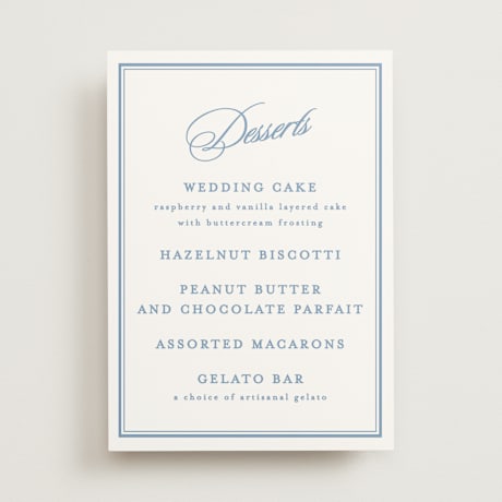 Menu Signs