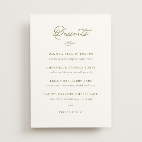 Menu Signs