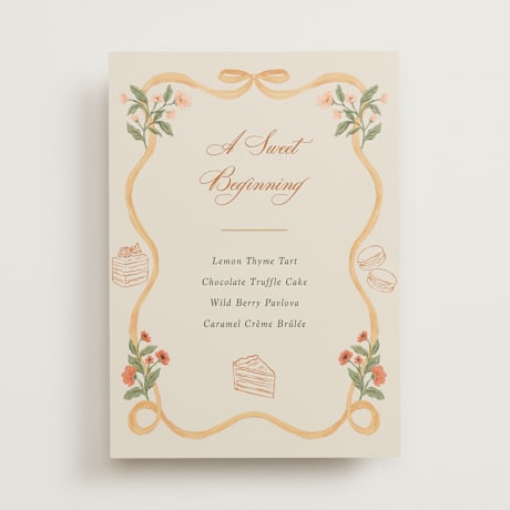Menu Signs
