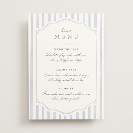 Menu Signs