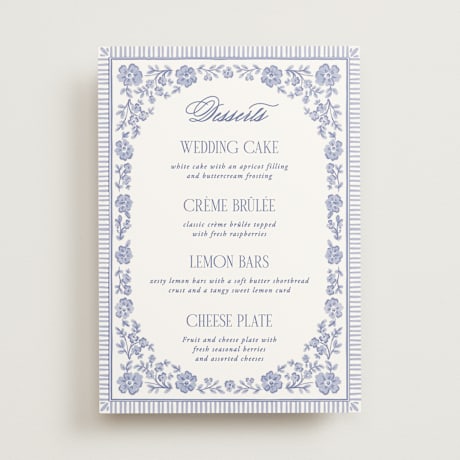 Menu Signs