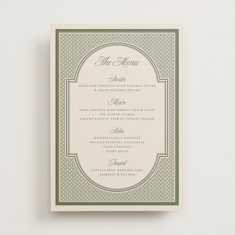 Menu Signs