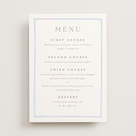 Menu Signs