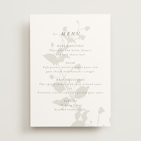 Menu Signs