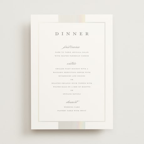 Gloss-Press Menus