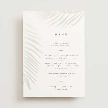 Gloss-Press Menus